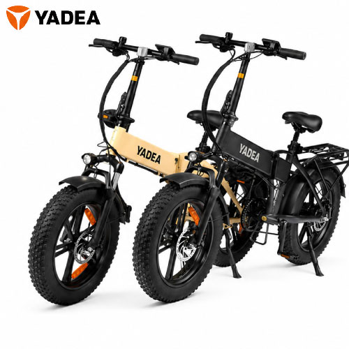 Electric Bicycle, Electric Assist Bicycle, Frame-Integrated Battery [HNT-01], Extra-Wide Tires, Excellent Stability, Hydraulic Disc Brakes, LCD Display, YADEA, Direct from Manufacturer