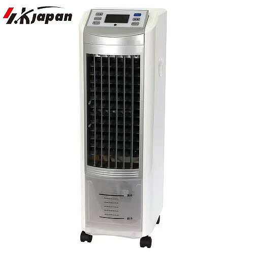 Rakuten - 【最大3万円クーポン配布中★26日01:59まで】冷風扇 タンク容量3.8L ホワイト [SKJ-WM51R(W)] キャスター・リモコン付 洗えるフィルター エアコンが苦手な方に エスケイジャパン メーカー直送