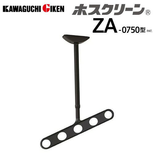 Rakuten - 【最大3万円クーポン配布中★26日01:59まで】軒天用物干 ホスクリーン ZAN-0750型 アーム長さ500mm 全長670-740-810-880mm 2本組セット ダークブロンズ [ZAN-0750-DB] 木下地取付パーツ付 川口技研