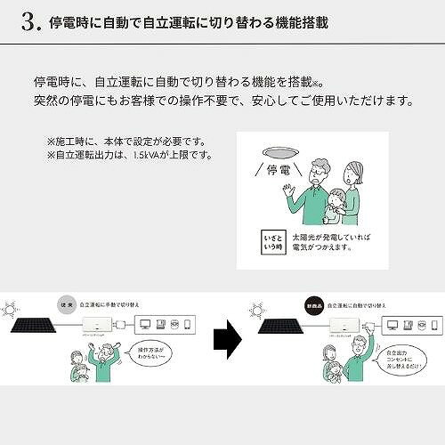 【最大3千円クーポン配布中★30日23:59まで】太陽光発電 屋内集中型パワーコンディ...