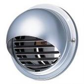 Rakuten - 【最大3万円クーポン配布中★27日09:59まで】防火ダンパー付丸型パイプフード(アルミ製) 東芝 TOSHIBA [DV-141RDV] シルバー Φ100用