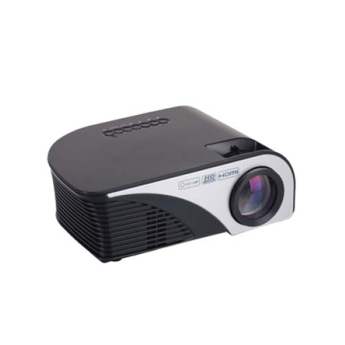 ラマス LEDプロジェクター [RA-P1200] ブラック 迫力の120インチ投影 豊富な入力(VGA・HDMI・USB) Ramasu