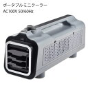 【5月8日入荷予定】ポータブルミニクーラー AC100V 50/60Hz [CAC-8A] 冷房/冷風/送風/コンパクト ナカトミ