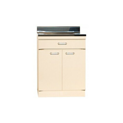 【LINEクーポン配布中】セクショナルキッチン Oシリーズ ライフ [OTS-60] 調理台 幅600 奥行460 扉色アイボリー 道幅4m未満配送不可 法人様限定 メーカー直送