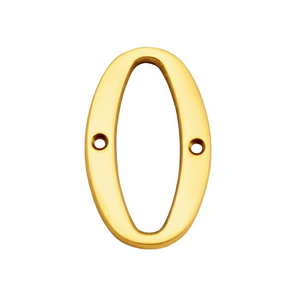 【LINEクーポン配布中】真鍮 切り文字(76サイズ) ブラスレター 金色 76mm 「O」 アンティーク ブラス 雑貨 [820315] ゴーリキアイランド(3)