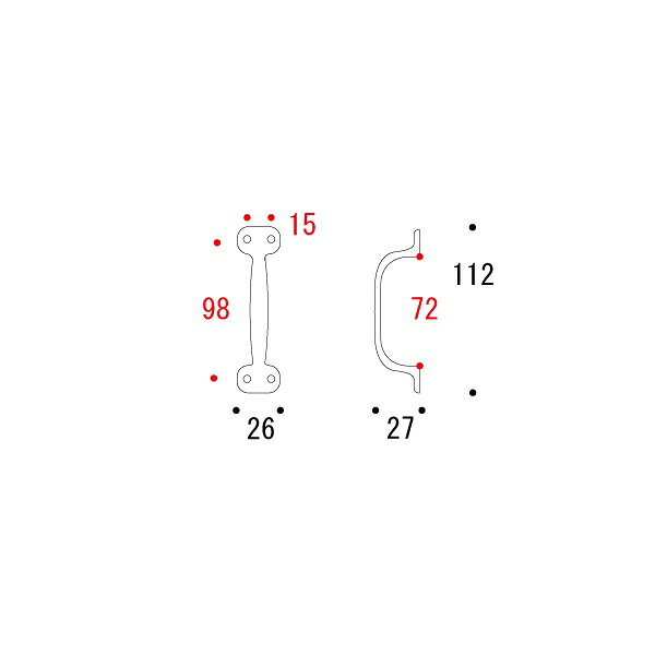 【エントリーでポイント10倍】真鍮 ハンドル(CNスクエアシリーズ) アンティークブラス アンティーク ブラス 雑貨 [620789] ゴーリキアイランド