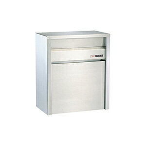 【LINEクーポン配布中】ステンレスポスト 壁面取り付けタイプ [685] ヘアーライン 戸建住宅用郵便受 ファミールシリーズ HSK ハッピー金属工業