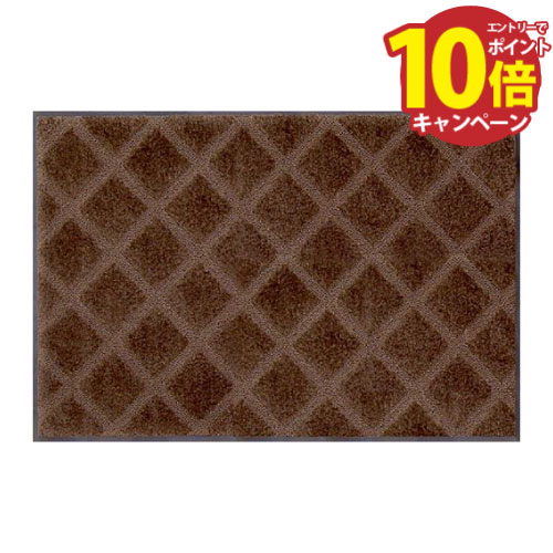 【エントリーでポイント10倍】マット スクレイプマットG ブラウン 90 × 120 cm [AJ00007] クリーンテックス メーカー直送