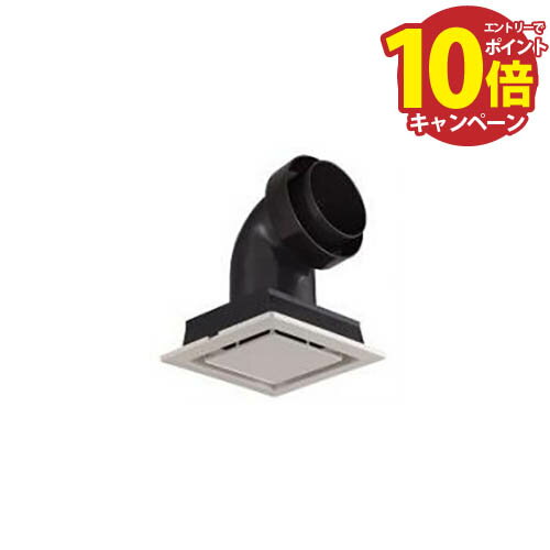 【エントリーでポイント10倍】エルボ付給排気グリル 風量調節形 東芝 TOSHIBA [DV-1KK1(T)] ブラウン Φ100用