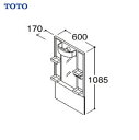 洗面化粧台 Vシリーズ 化粧鏡 一面鏡 間口600 TOTO [LMPB060A1GDG1G] LED エコミラーなし メーカー直送