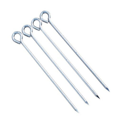 【LINEクーポン配布中】イージーアップテント 組み立てテント オプション品風対策品 杭 30cm [PEG30-4]..