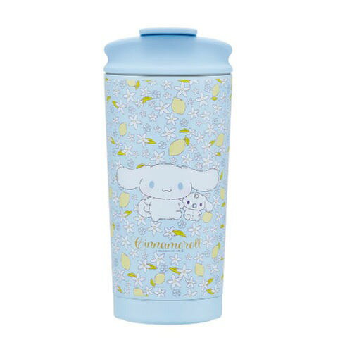 【最大3万円クーポン配布中★11日01:59まで】サーモタンブラー450ml シナモロール ふわふわぬいぐるみハグ サンリオ スケーター Skater [4973307691065] STBF5