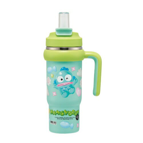 【LINEクーポン配布中】ハンドル付2WAYストローステンレスタンブラー830ml ハンギョドン ぷっくりバルーン サンリオ スケーター Skater [4973307713668] STSTB9
