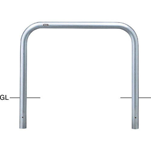 【LINEクーポン配布中】アーチ 車止め φ60.5(t3.0)×W1000×H650mm カラー:ステンレス [AA-7U10-650] サ..