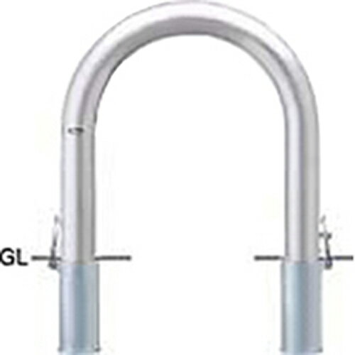 【LINEクーポン配布中】アーチ 車止め φ101.6(t4.0)×W720×H700mm カラー:ステンレス [AC-11SF] サンポール 受注生産品 キャンセル不可 納期約1ヶ月 メーカー直送