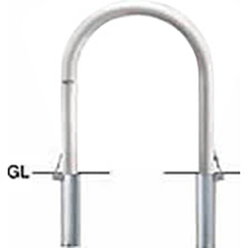 【最大3万円クーポン配布中★26日01:59まで】アーチ 車止め φ60.5(t3.0)×WP500×H650mm カラー:ステンレス [AC-7SF] サンポール 受注生産品 キャンセル不可 納期約1ヶ月 メーカー直送