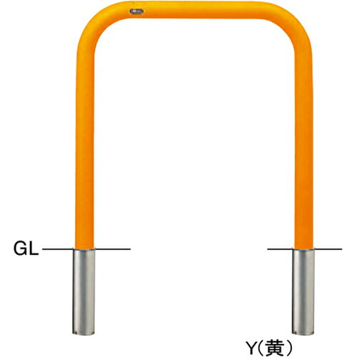 アーチ 交換用本体のみ φ60.5(t2.8)×W750×H800mm カラー:赤白 [FAA-7S75-800(RW)HONTAI] サンポール 受注生産品 キャンセル不可 納期約1ヶ月 メーカー直送