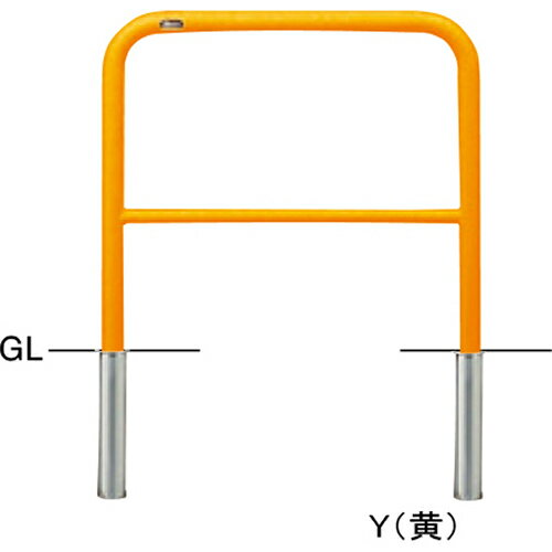【LINEクーポン配布中】アーチ φ42.7(t2.3)×W700×H650mm カラー:白 [FAH-42S7-650(W)] サンポール 受注..