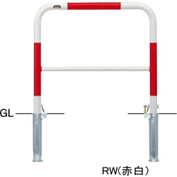 アーチ 交換用本体のみ φ42.7(t2.3)×W700×H650mm カラー:赤白 [FAH-42SK7-650(RW)HONTAI] サンポール 受注生産品 キャンセル不可 納期約1ヶ月 メーカー直送