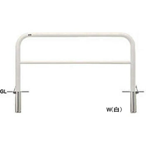 【LINEクーポン配布中】アーチ φ60.5(t2.8)×W1500×H800mm カラー:白 [FAH-7SF15-800(W)] サンポール 受..