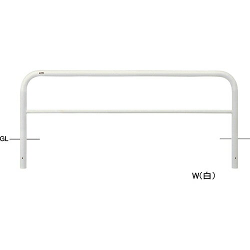 【LINEクーポン配布中】アーチ φ60.5(t2.8)×W2000×H650mm カラー:白 [FAH-7U20-650(W)] サンポール 受..