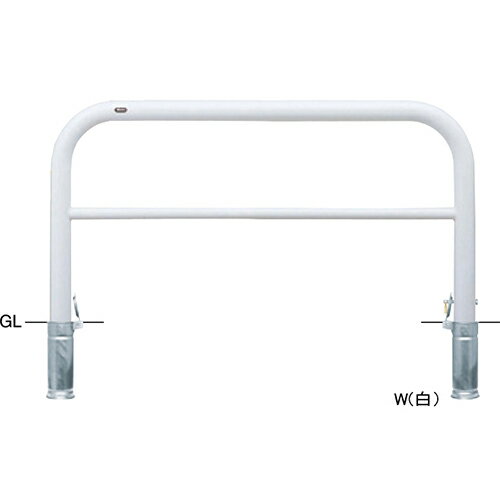 メーカーサンポール(SUNPOLE)商品名アーチ 交換用本体のみ　φ76.3(t3.2)×W1500×H800mm品番FAH-8SK15-800(W)HONTAI商品説明丸みのあるアーチ型フォルムであらゆる環境にマッチするスタンダードタイプの車止めです。用途・使用場所での使い分けに対応するため、パイプ径やサイズ、サインプレートの有無、施工方式などバリエーションを豊富に揃えています。タイプ/アーチ 仕様/横桟付材質/スチール 仕上げ/カラー　焼付塗装/白サイズ/φ76.3(t3.2) W1500×H800 重量/約23.9kg※交換用本体(ロックピン・カギ別途)サイズφ76.3(t3.2)×W1500×H800mm重量約23.9kg色白推奨設置場所商業施設,公共施設,道路,公園,コンビニ,工場,病院 検索キーワードバリカー　車止めポール　駐車場ポール　車止め　