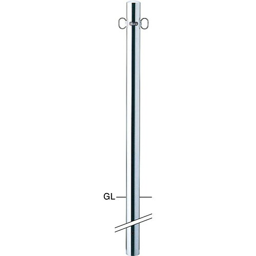 メーカーサンポール(SUNPOLE)商品名ピラー 車止め 埋込400　φ60.5(t1.5)×H850＋埋込400mm品番PA-7U4-F11商品説明直線的なラインが街にリズムを生み出す、スタンダードタイプの車止めです。用途・使用場所での使い分けに対応するため、パイプ径や施工方式のバリエーションを豊富に揃えています。タイプ/ピラー仕様/固定式,両フックサイズ/φ60.5(t1.5) H850+400材質/ステンレス 仕上げ/カラー #400 重量/約2.7kg※H1000+埋込部250としてもご利用いただけます。サイズφ60.5(t1.5)×H850+埋込400mm重量約2.7kg色ステンレス仕様両フック形状固定式推奨設置場所商業施設,公共施設,工場,テーマパーク,病院 検索キーワードバリカー　車止めポール　駐車場ポール　車止め　