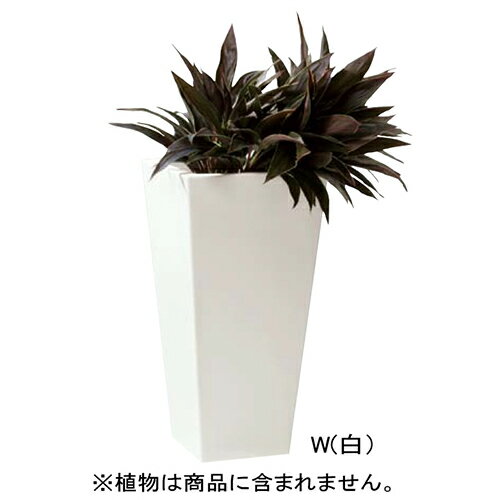 Rakuten - 【LINEクーポン配布中】インテリアプランター □400×H800mm カラー:ホワイト [PS-081(W)] サンポール 受注生産品 キャンセル不可 納期約1ヶ月 メーカー直送