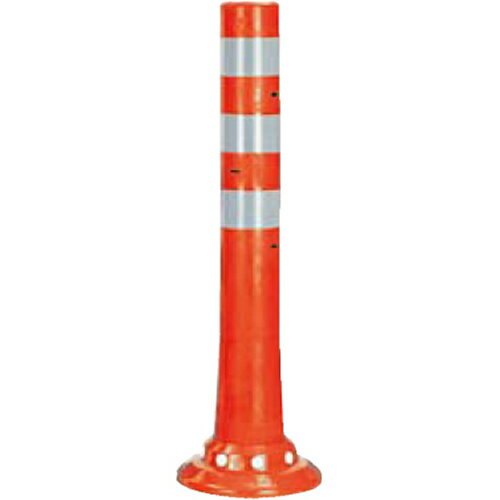 【最大3万円クーポン配布中★16日23:59まで】ガードコーン φ80,台座径φ200×H650mm カラー:オレンジ [RBHC-65(R)] サンポール 受注生産品 キャンセル不可 納期約1ヶ月 メーカー直送(4.0)