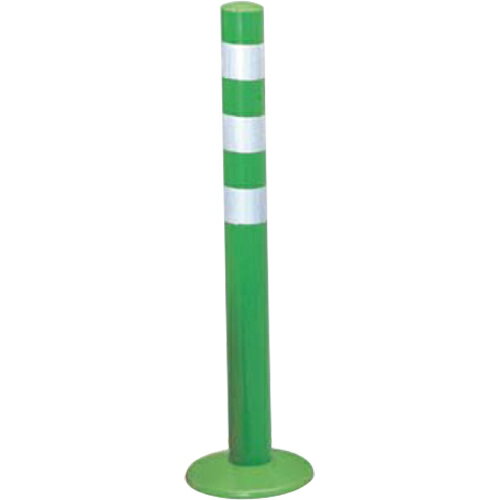 Rakuten - 【LINEクーポン配布中】ガードコーン φ60,台座径φ175×H650mm カラー:グリーン [RBMS-65(G)] サンポール 受注生産品 キャンセル不可 納期約1ヶ月 メーカー直送