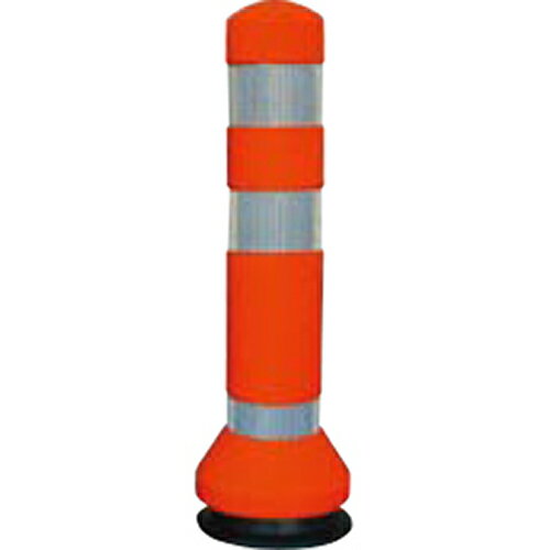 メーカーサンポール(SUNPOLE)商品名リサイクルゴムボラード　φ80×H425mm品番RC-40(R)商品説明タイプ/リサイクルゴムボラード 仕様/固定式,反射テープ付 材質/リサイクルゴム 仕上げ/カラー再帰反射塗装オレンジ サイズ/φ80 H425 重量/約3.1kg ※車のライトが当たると塗装面全体が反射します。 サイズφ80×H425mm重量約3.1kg色オレンジ仕様反射テープ付形状固定式推奨設置場所商業施設,公共施設,道路,コンビニ,駅前広場 検索キーワードバリカー　車止めポール　駐車場ポール　車止め　
