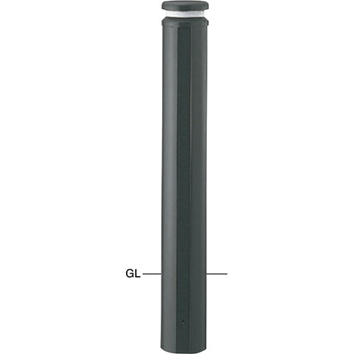 メーカーサンポール(SUNPOLE)商品名ボラード　φ152.5×H850mm 品番V-310U商品説明表面硬度が硬いため傷が付きにくく、アクリル系やウレタン系の塗装と比較し、耐候性、耐熱性、耐薬品製に優れております。ショットブラスト加工との組合せによる、マットな落ち着いた風合いの仕上がりです。タイプ/ボラード 仕様/固定式,反射テープ付 材質/アルミパイプ+アルミ鋳物 仕上げ/カラー 焼付塗装/ダークグレー サイズ/φ152.5 H850 重量/約6.0kgサイズφ152.5×H850mm 重量約6.0kg色ダークグレー仕様反射テープ付形状固定式推奨設置場所商業施設,公共施設,道路,公園,駅前広場,観光地 検索キーワードバリカー　車止めポール　駐車場ポール　車止め　