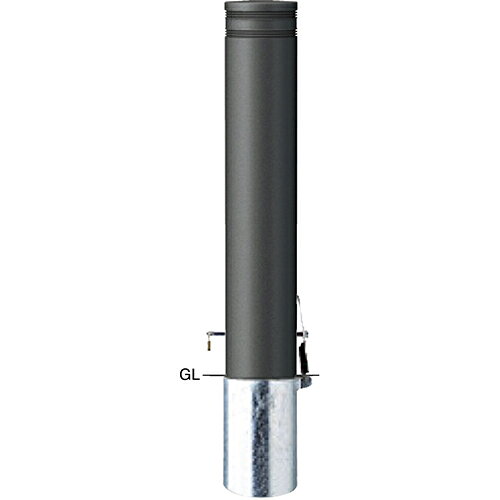 【最大3万円クーポン配布中★16日23:59まで】ボラード [V-366SK] φ165(t4.0)×H850mm...