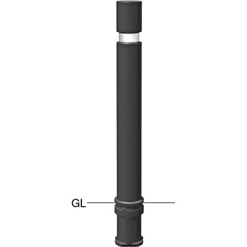 Rakuten - 【LINEクーポン配布中】硬質弾性ボラード,Xlast φ100-φ120×H804mm カラー:ダークブラウン [XL-100U] サンポール 受注生産品 キャンセル不可 納期約1ヶ月 メーカー直送