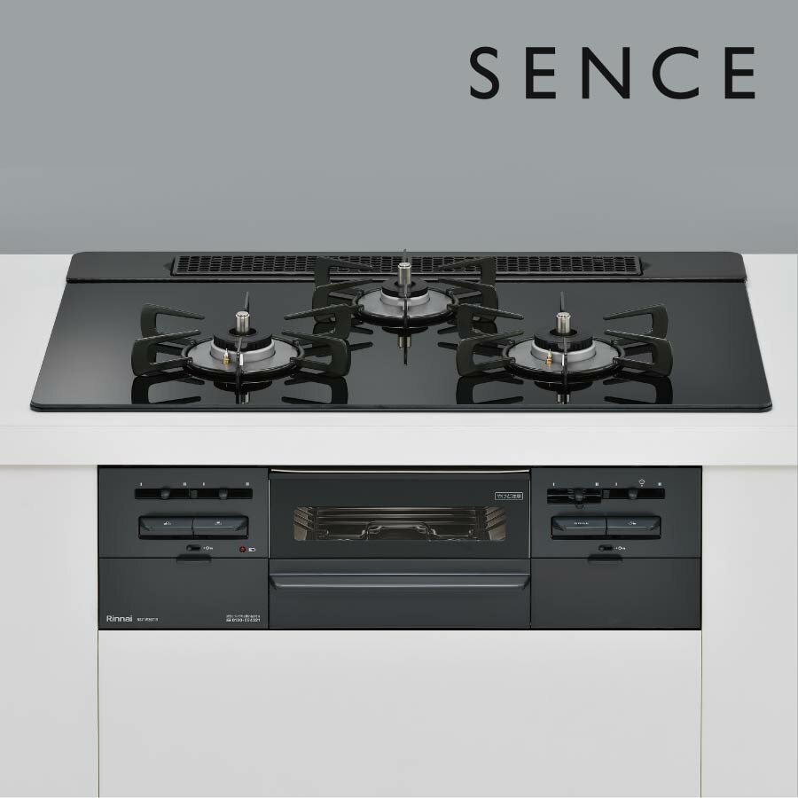 メーカー希望小売価格はメーカーカタログに基づいて掲載しています Wワイド火力や便利機能を搭載したビルトインコンロ。便利なグリル機能で魚だけでなく多彩な調理が可能です。 75cm幅ガラストップ シアーブラック／フェイス ブラック [52-3288 都市ガス プロパン] 特長 ●コンロ機能・・・温度調節機能（大・大（160℃〜210℃：10℃刻み））／高温自動温度調節機能（大・大）／コンロタイマー（1〜90分（大・大））／炊飯機能（大（右））／湯わかし機能（保温時間タイマー）（大（右：1〜90分）））／湯わかし機能（沸とう消火）（大（右）））／Wワイド火力バーナー●グリル機能・・・グリルタイマー（1〜15分）／水無し両面焼／ココットプレート対応（オプション品（RBO-PC91S））●お手入れ性能・・・バーナーリング構造（シールド構造）／個別ワイヤーごとく／バーナーリングクリアコート加工／お手入れかんたんグリル／グリル皿クリアコート加工／汚れカバー（ホーロー）／フラット焼き網（クロムメッキ）／分解グリル／排気口カバー（2分割）●安心機能・・・消し忘れ消火機能（大・大・小・グリル）／立消え安全装置（大・大・小・グリル）／調理油過熱防止装置（大・大・小）／焦げつき消火機能（大・大・小）／グリル過熱防止機能／揺れピタ（感震停止機能）／高温モード（あぶり・高温炒めスイッチ（大・大））／点火確認表示（大・大・小・グリル）／点火ロック／中火点火機能（大・大） 仕様 メーカーリンナイ 型番RS71W36T1RBW 外形寸法 [mm]H269×W596×D537 グリル庫内寸法 [mm]W242×D320×H61 本体質量 [kg]19.5 ガス接続／電源DC3.0V（乾電池単1×2） ガス消費量[13A Kw（kcal/h）][LPガス Kw（kg/h）][13A]全点火時10.7、強火力バーナー4.20、小バーナー1.27、グリル1.85[LPガス]全点火時10.6、強火力バーナー4.20、小バーナー1.27、グリル1.90 この商品について※この商品の設置には取り付け工事が必要です。