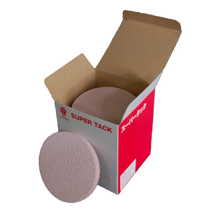 ワシ印 コバックス スーパータック Pソフト 円形 穴なし125mm 100枚入り マジック式サンドペーパー 円形 ディスク ジスク
