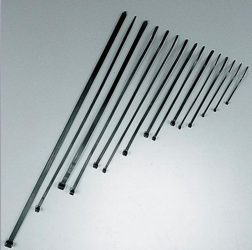 バクマ ケーブルロックタイ 屋外用 9.0mm×530mm 黒 30本入 KR-530-B バクマ工業 結束バンド ブラック ..