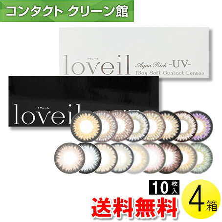 ラヴェール 10枚入×4箱 ( コンタクトレンズ コンタクト 1日使い捨て ワンデー 1day カラコン サークル ティーガーデン T-Garden アイレ 倖田來未 10枚入り 4箱セット )