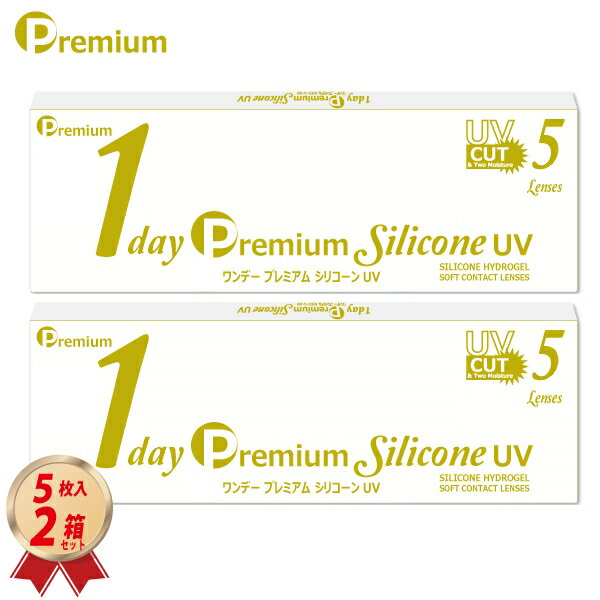 ڤѡۥǡ ץߥ ꥳ UV 5 2Ȣåȡ2023ǯ1130䳫ϡ1day Premium Silicone UV1ȤΤƷեȥ󥿥ȥ󥺡UVåȡ޿󥺡-1.00-8.00ڿǺ󥺡