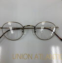 UNION ATLANTTIC　ユニオン　アトランティック【UA3602　11】メガネ■正規品■カラー：アンティークゴールド■老眼■遠近■近視■遠視■軽い■掛けやすい■クラシック■レトロ■チタン■おしゃれ■丸メガネ■調光レンズ対応