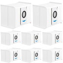FCYOUO エコバックス 紙パック X1 OMNI (8枚)ECOVACS DEEBOT ロボット掃除機X1 TURBO X1 OMNI X1 PLUS /T10/T10 OMNI/T20 OMNI/交換用 ダストボックス 消耗品 交換アクセサリ