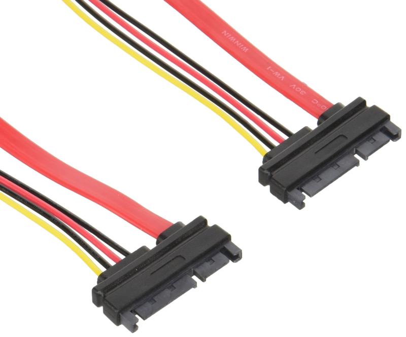 変換名人 SATA(7ピン)+SATA電源(15ピン)