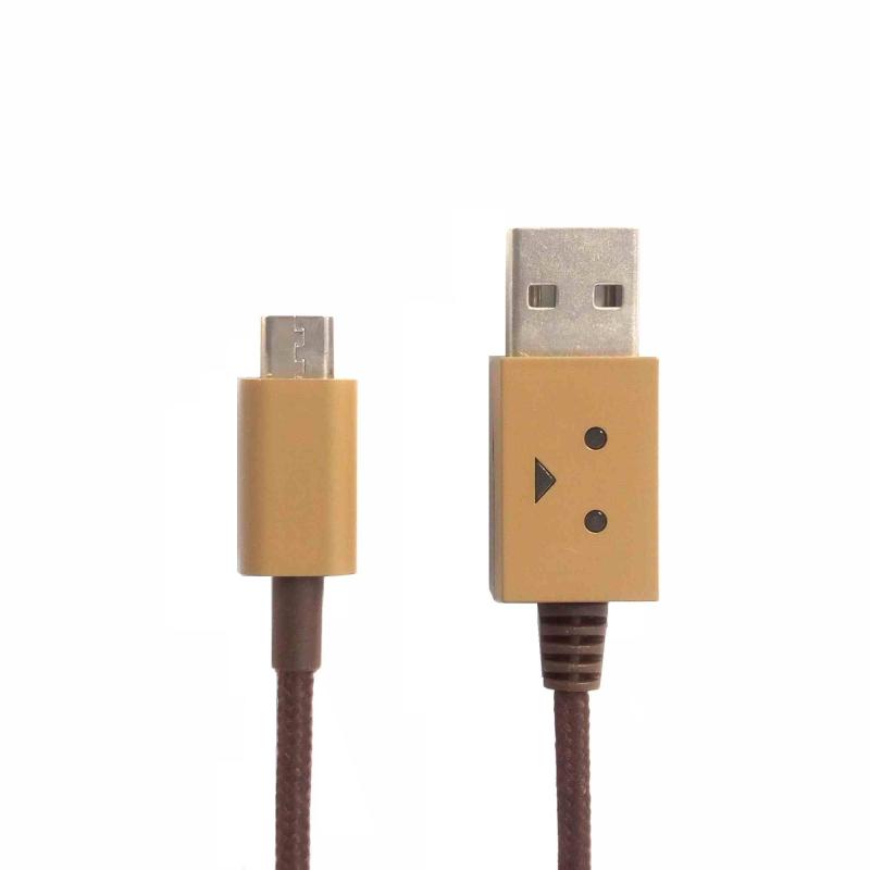 cheero DANBOARD USB Cable with Micro USB connector 目が光る 充電/データ転送 ケーブル Android/Xperia/Galaxy/各種スマホ/タブレット 等対応