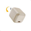 充電器 type-c 30W VOLTME PD & PPS対応 折畳式プラグ タイプc 充電器 GaN III採用 超小型 コンパクト PSE技術基準適 急速充電器 type-c iphone 充電器 MacBook PD対応 iPad App(2)