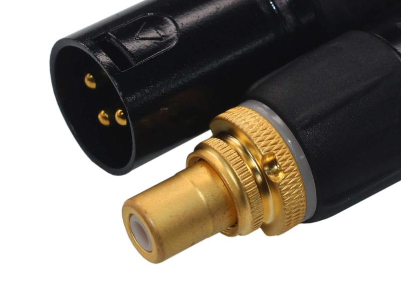 KK CABLE CV-C RCAメス-XLR3ピンオス 変換アダプター オーディオ変換アダプタ CV-C