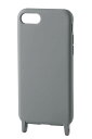 エレコム iPhone SE3 / SE2 / 8 / 7 用 ケース スマホショルダーストラップ用ホール付き シリコン ほこり防止 裏起毛 ワイヤレス充電対応 【別売りのストラップと組み合わせて、好みのスタイルに(2)