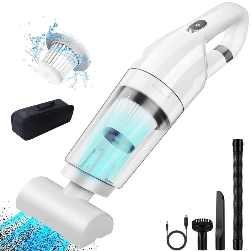 ハンディクリーナー ハンディ掃除機 車用掃除機 強力吸引 コードレス ミニ掃除機 低騒音 多機能 usb充電 軽量 パソコン掃除/キーボード掃除/車内清掃/ペット毛掃除 車用 ハンディクリーナー