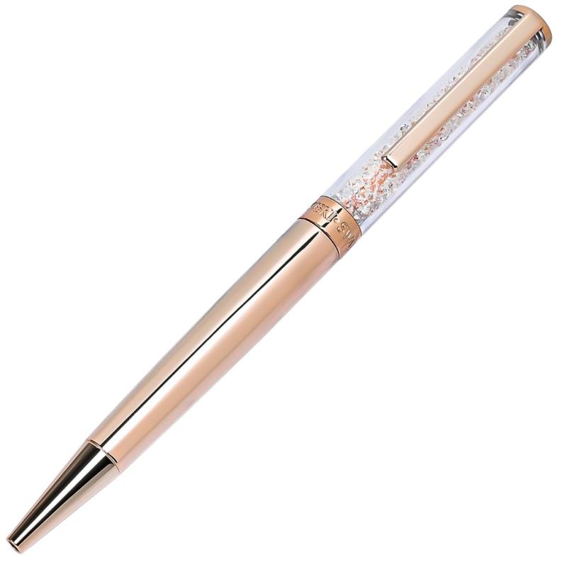 スワロフスキー SWAROVSKI クリスタル Crystalline ボールペン ローズゴールド ROSE GOLD 5224390 (ローズゴールド) [並行輸入品]