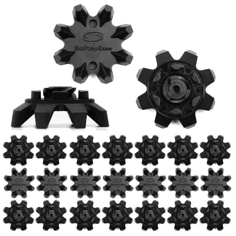 QuickYen ゴルフスパイク鋲 24個入 ゴルフシューズ スパイク鋲 交換用 スパイク ゴルフ 鋲 滑り止め 簡..