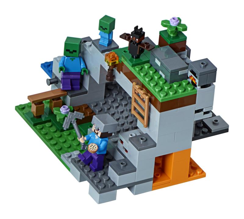 LEGO Minecraft the Zombie Cave 21141 Building Kit (241 Piece) [並行輸入品]